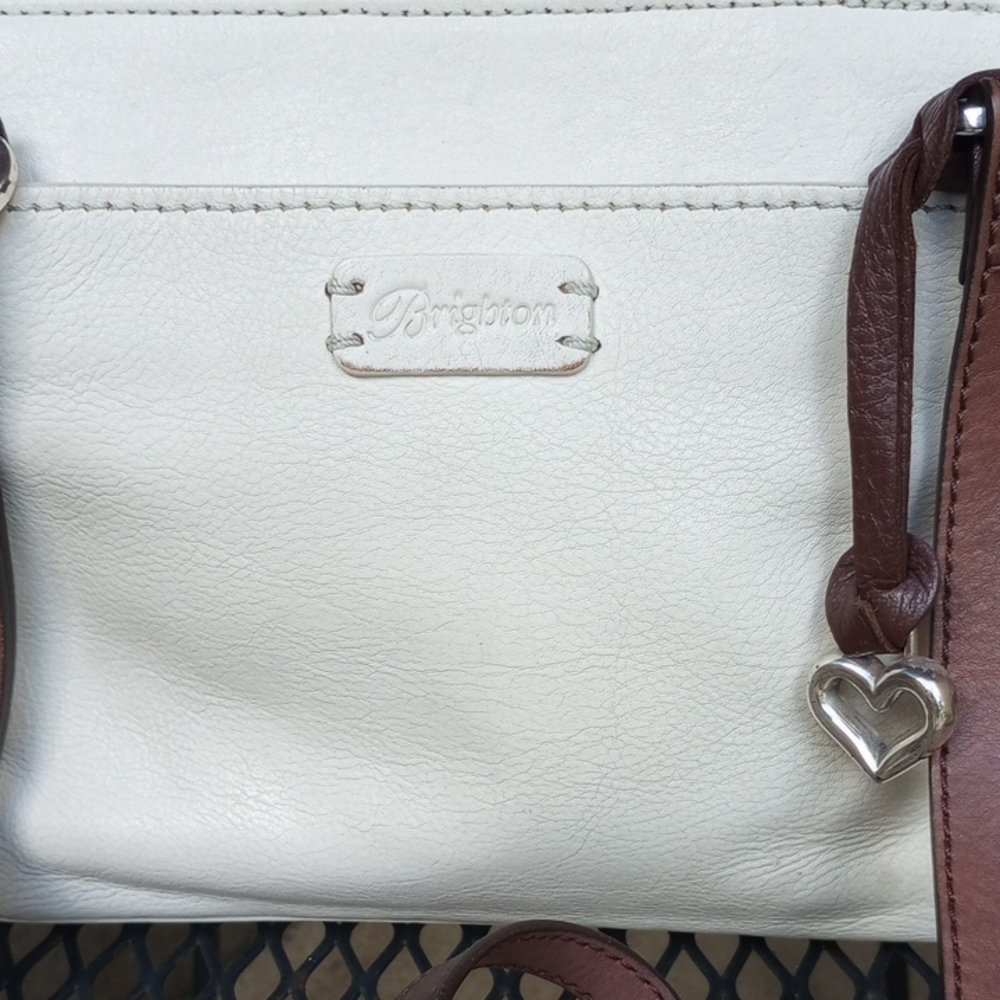 Brighton Ivory Organizer Cross Boby - Picture 6 of 9